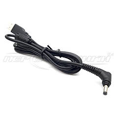 Кабель живлення USB to DC 4.0x1.7 мм