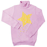 Водолазка дитяча для дівчинки GABBI SV-18-1-18 Зоряна Рожевий на зріст 122 (11395)