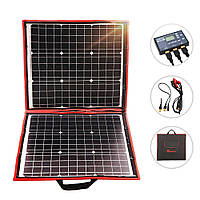 Мобільна портативна переносна сонячна панель (батарея)80Вт