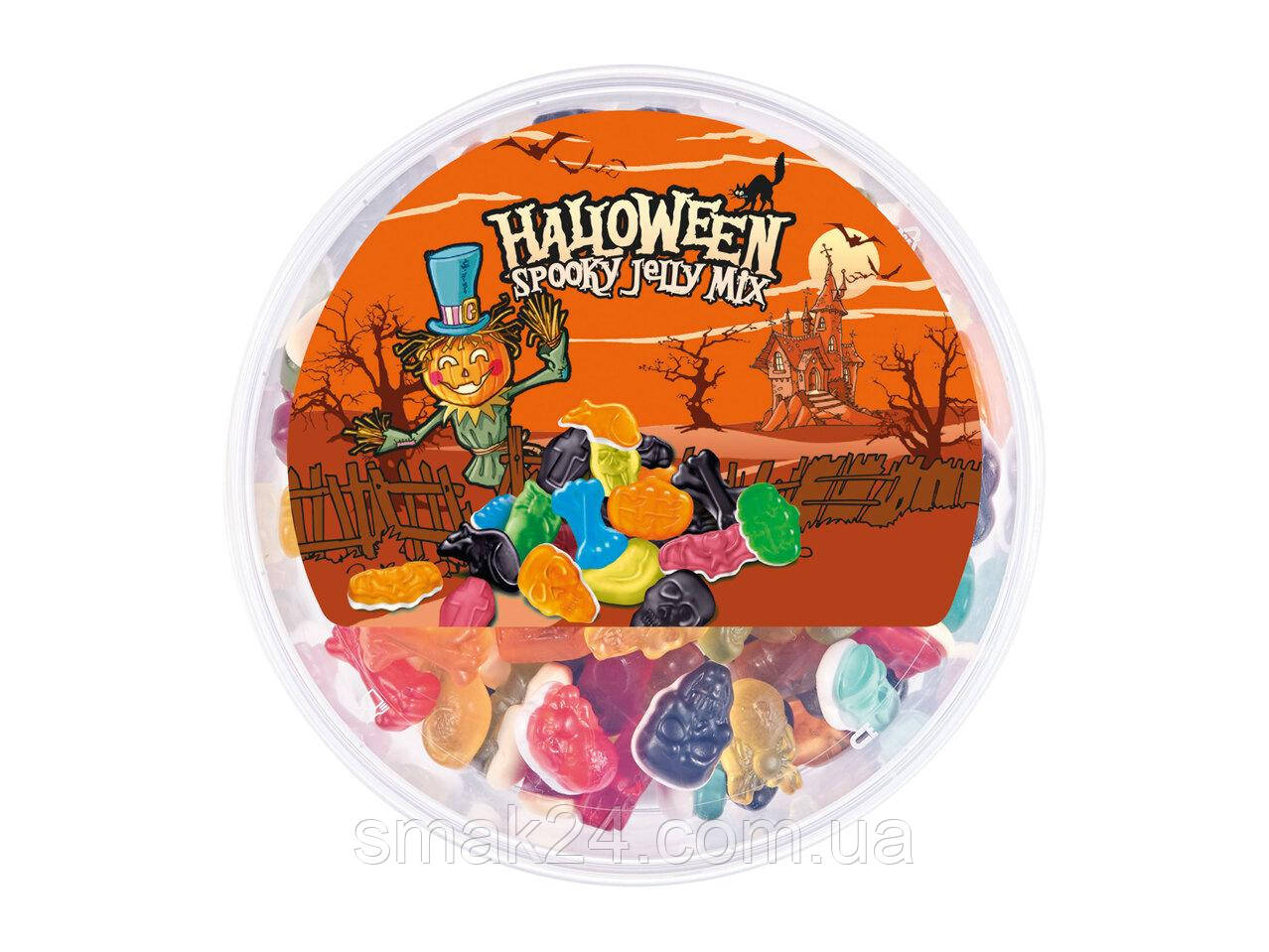 Желейні цукерки із фруктовим смаком Halloween Spooky Jelly Mix 1000г Польща, фото 1