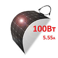 100Вт 16V Гнучка сонячна панель, батарея