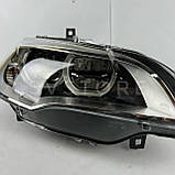 Адаптивні лінзові Led DRL фари з ангелами BMW X6 2007-2013 E71, фото 6