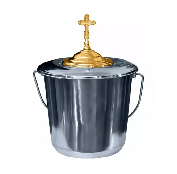 Відро водосвятне 7л без підставки, фото 1