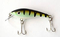 Воблер для рыбалки Brat Fishing Fundin, длина 57мм, вес 4,0г, заглубление 0,7-2,7м, цвет №256