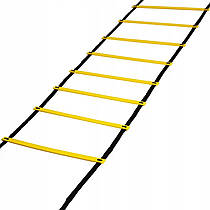 Координаційні сходи для тренування швидкості Power System PS-4087 Agility Speed Ladder Black/Yellow