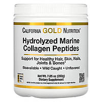 Морський Колаген Гідролізовані пептиди, без ароматизаторів, Hydrolyzed Marine Collagen Peptides, California