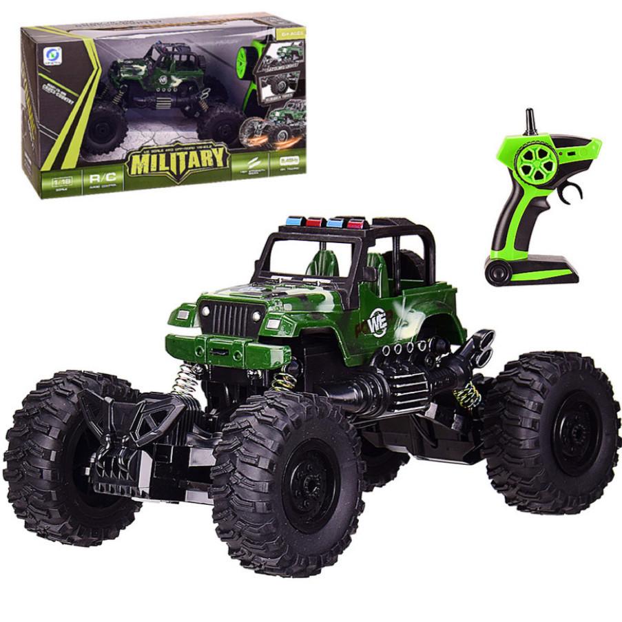 Джип на радіокеруванні "Military" ЗЕЛЕНА арт. 689-4A, фото 1