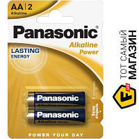 Батарейка Panasonic LR06 Alkaline Power AA, 2шт. (LR6REB/2BP)