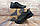 Кросівки чоловічі BONA 628В-8 батал шкіра чорні, фото 2