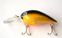 Воблер для рыбалки Brat Fishing Herald, длина 80мм, вес 9,5г, заглубление 1,2-2,5м, цвет №130
