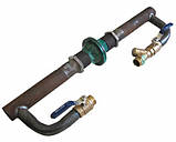 Байпас 50 мм довгий із клапаном, фото 3