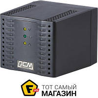 TCA-600 Black напольный релейный стабилизатор напряжения Powercom