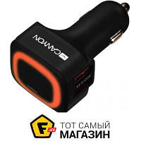 Зарядное устройство автомобильное Canyon CNE-CCA05B (4USB, 4.8A) Black-Orange 4 x USB-порт 2.4 А, 2 А