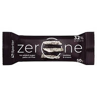 Протеиновый батончик Sporter Zero One 50 g Cookies Cream