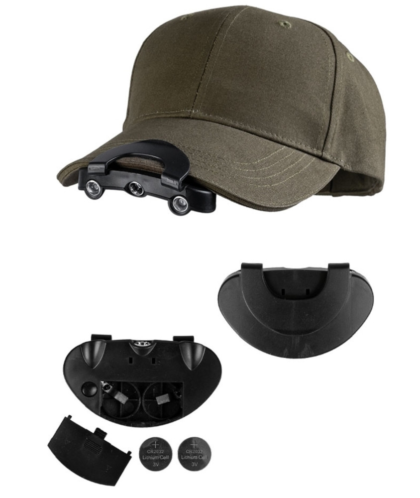 Ліхтарик налобний 3 led Mil-tec 15183200