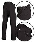 Тактичні штани Mil-tec Assault Softshell Pants - Black 11508002 М, фото 3