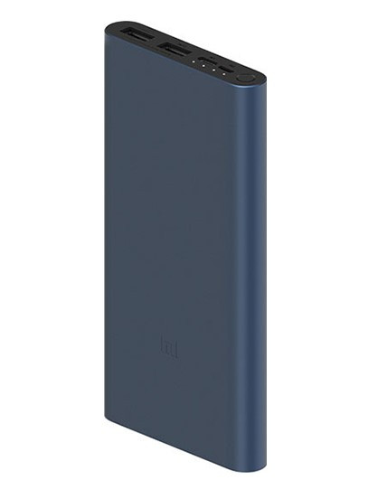 Павербанк Xiaomi Mi Power Bank 3 2xUSB 18W Fast Charge 10000mAh Blue (VXN4274GL/VXN4260CN)