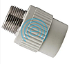 Муфта PP-R з зовнішньою різьбою D25х3/4" EVCI, фото 2