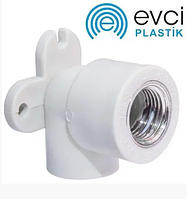 Колено настенное PP-R 25х3/4" ВР EVCI