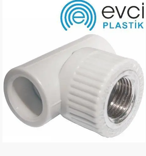 Трійник PP-R з ВР (ЛАТУНЬ) D25х3/4" EVCI