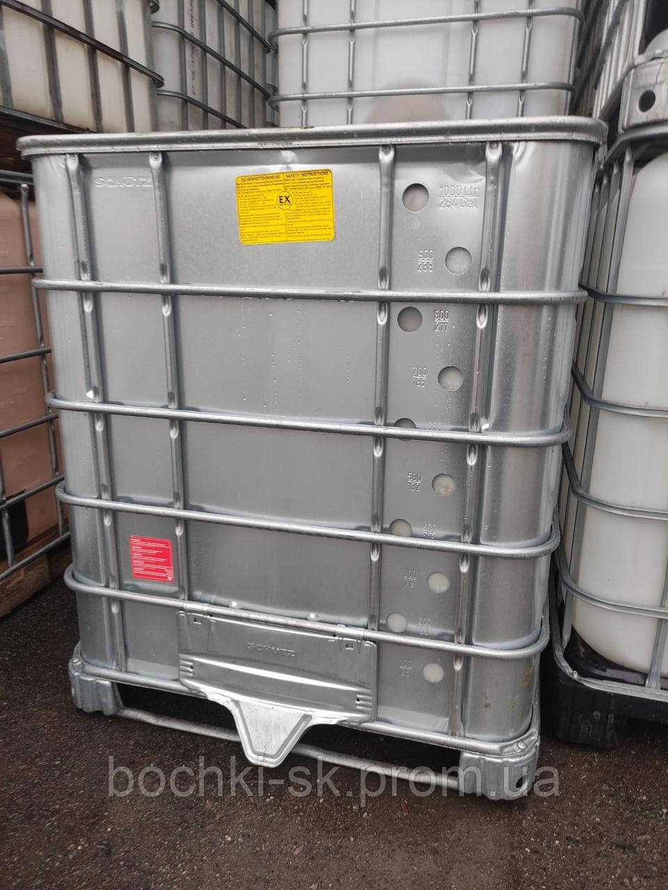Єврокуб 1000 л б.у. в оцинковці, фото 1