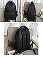 Жіночий міський рюкзак (для ноутбука) — Чорний, фото 6