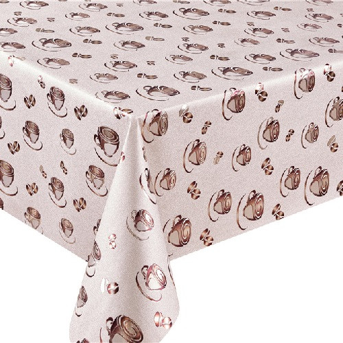 Клеенка на стол в рулоне с принтом на тканевой основе тефлон Stenson MA ...