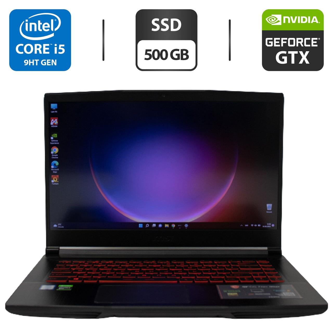 Игровой ноутбук MSI MS-16W1 / 15.6" (1920x1080) IPS / Intel Core i5 ...