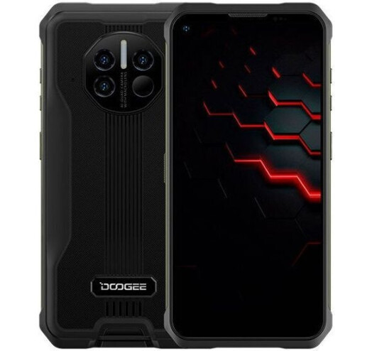 Смартфон Doogee V11 8/128 GB Black, 2sim, NFC, 6.39" IPS, 48+8+2/16Мп, GPS, 5G, IP69К, 8 ядер, 8500 мА·год