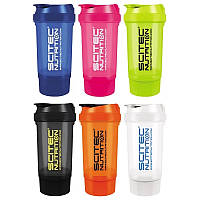 Шейкер с контейнером Scitec Nutrition Traveler Shaker 2 в 1 500ml