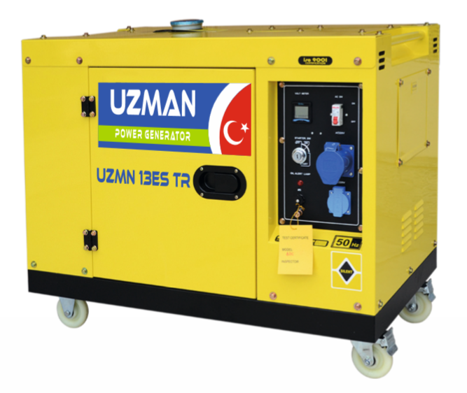 Дизельний генератор Uzman UZD 13 ES портативний
