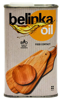 Олія для дерева (кухонних дощок і стільниць) BELINKA Oil Food Contact, 0,5л, фото 2