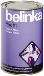 BELINKA Yacht, матовий лак для човнів, яхт, 0,9л