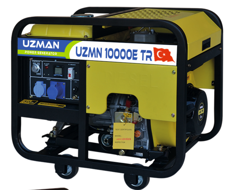 Дизельний генератор Uzman UZD 10 E портативний