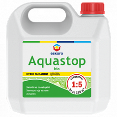 Eskaro Aquastop Bio, антицвілевий грунт-концентрат для вологих приміщень (1:5), 3л