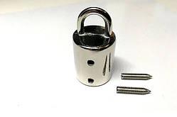 Ручкодержатель діжечку 17*22 мм, колір нікель