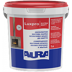 Aura Luxpro ExtraMatt, фарба для стін що миється, цілковито матова, TR (прозора), 0,9л