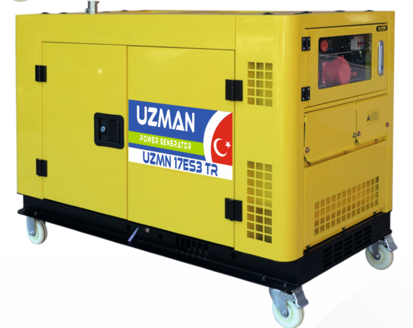 Дизельний генератор Uzman UZD 17 ES3 портативний