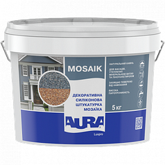 Cиліконова база для штукатурки "мозаїка" Aura Luxpro Mosaik, 5кг