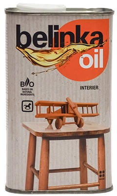 Олія для дерева (для дитячих меблів та іграшок) BELINKA Oil Interier, 0,5л, фото 2