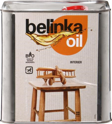 Олія для дерева (для дитячих меблів та іграшок) BELINKA Oil Interier, 2,5л