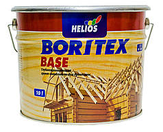 Helios BoriTex Base, біоцидний грунт-антисептик для деревини, 10л