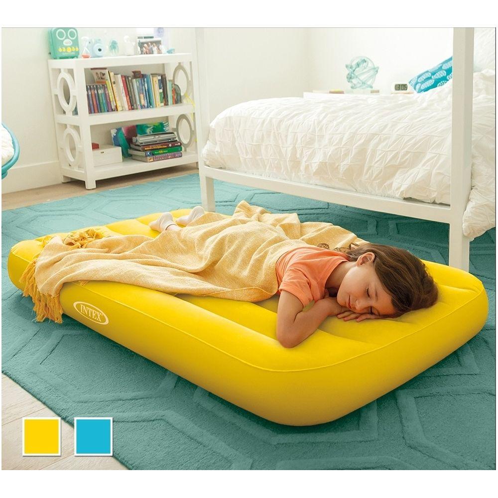 Матрац надувний одномісний Intex 66830NP, 157x88x18 см. від 3 до 10 років, жовтий