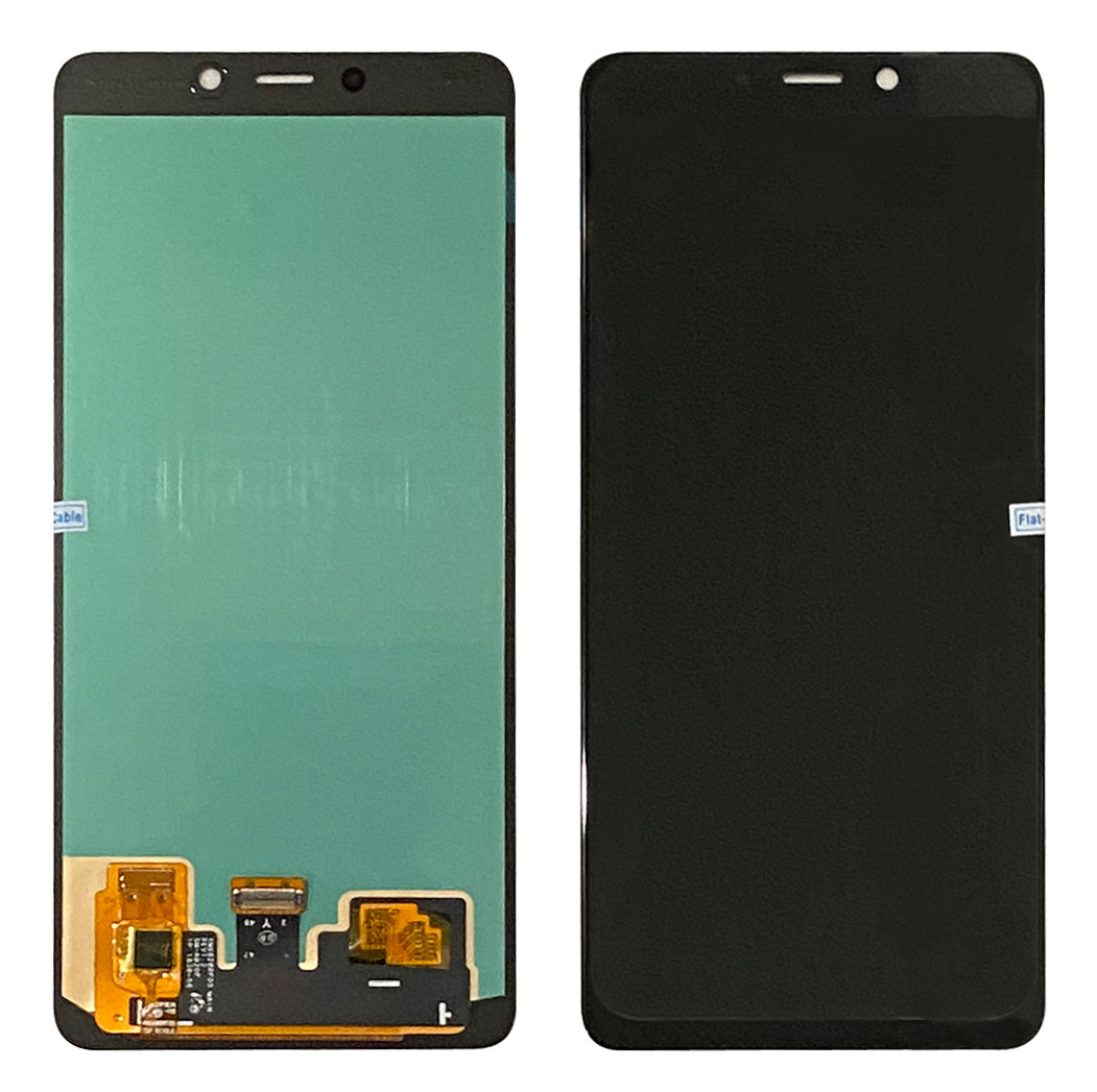 Дисплейний модуль (екран) для Samsung A920 Galaxy A9 2018 Чорний LCD OLED (Original Size) (PRC)
