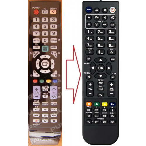 Пульт для телевізора SAMSUNG BN59-00936A (аналог), фото 1