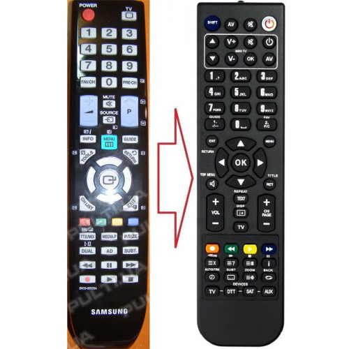 Пульт для телевізора SAMSUNG BN59-00939A (аналог), фото 1