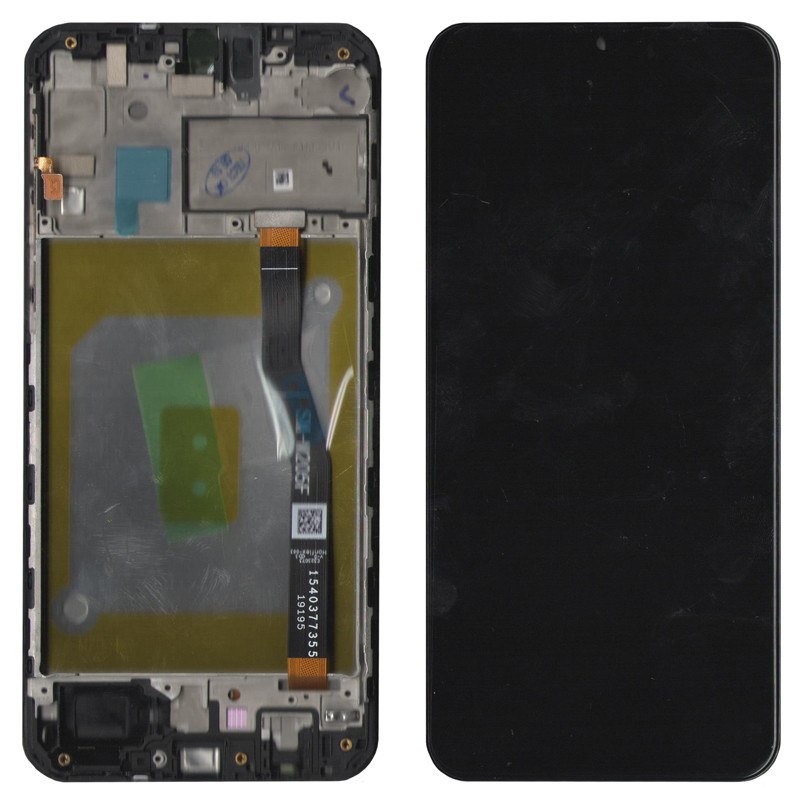 Дисплейный модуль (экран) для Samsung M205 Galaxy M20 2019 Чорний з рамкою ORIG OEM, фото 1
