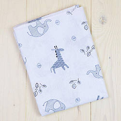 Пелюшка бязь 80x100 Omali Стріли чорна