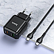 Мережевий зарядний пристрій HOCO N5 кабель Type-C to Type-C PD 20 W +QC3.0, Чорний, фото 2