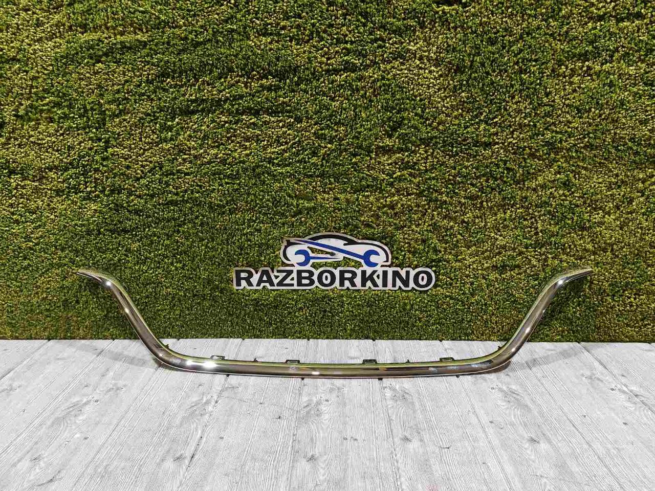 Накладка грати хром Renault Sandero 2 Рено Сандеро 2 (2017-...) Оригінал 623857618R, фото 1